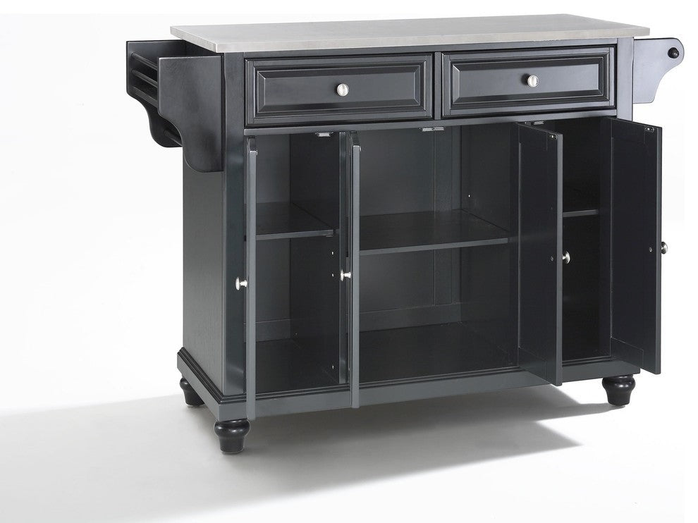 Cambridge Stainless Steel Top Kitchen Island