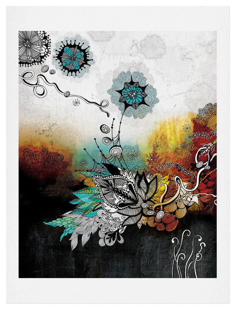 Deny Designs Iveta Abolina Frozen Dreams Art Print
