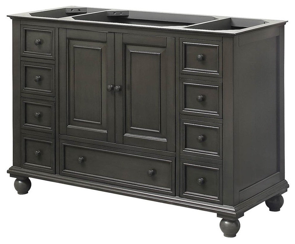 Avanity Thompson 48" Vanity Only, Charcoal Glaze Finish