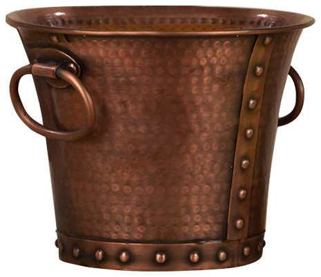Riveted Planter, Copper