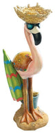 Royal Tropical Pink Flamingo Home Garden Statue