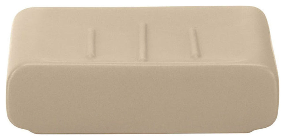 Taupe Stone Bath Accessories Set, Soap Dish