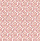 Contemporary Damask Wallpaper, Raspberry, Bolt