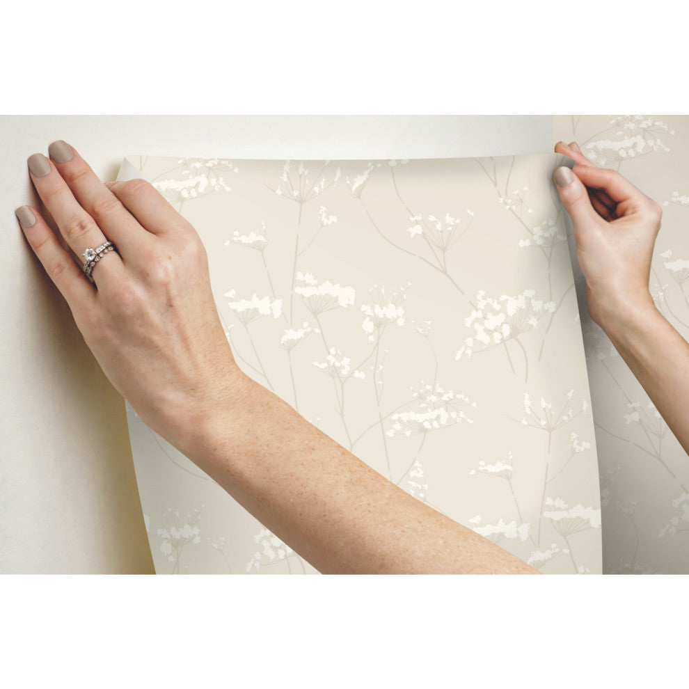 Cream Enchanted Wallpaper