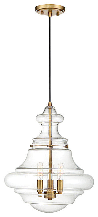 Beautiful Things Lighting Moderno 3 Light Pendant 41958