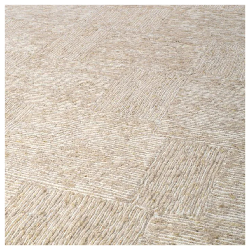 Ivory Wool Weave Carpet 10'x13', Eichholtz Antoine