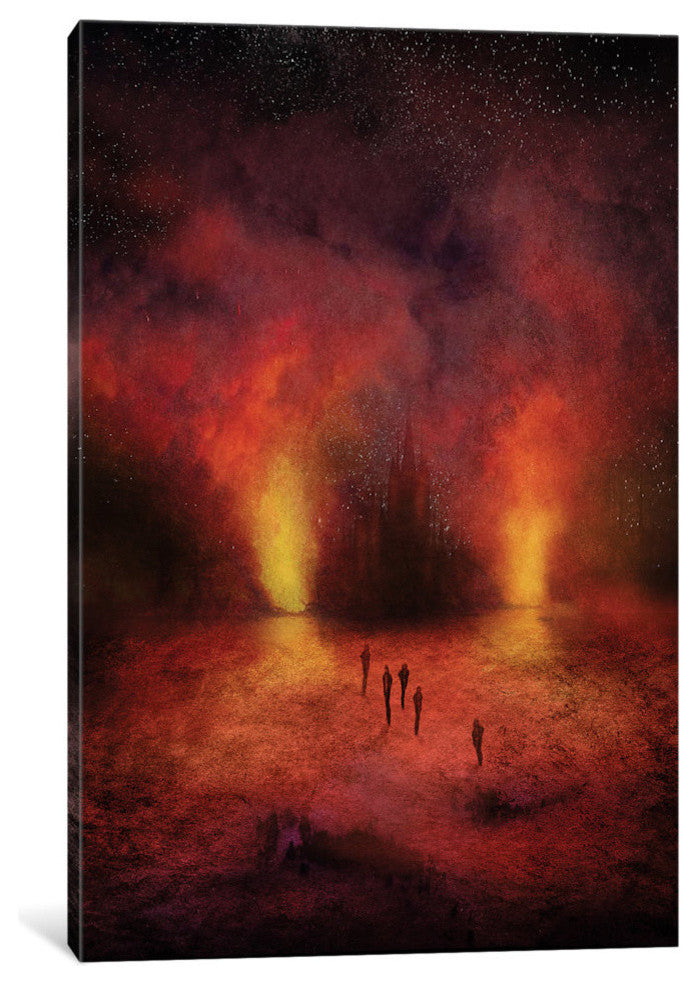 "Leaving The Past" by Viviana Gonzalez, 26x18x1.5