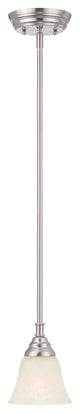 Kendall Mini Pendant, Satin Platinum
