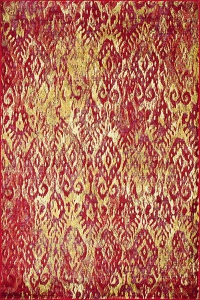Lyon HLZ02 Poinsettia Area Rug, 3'9"x5'2"
