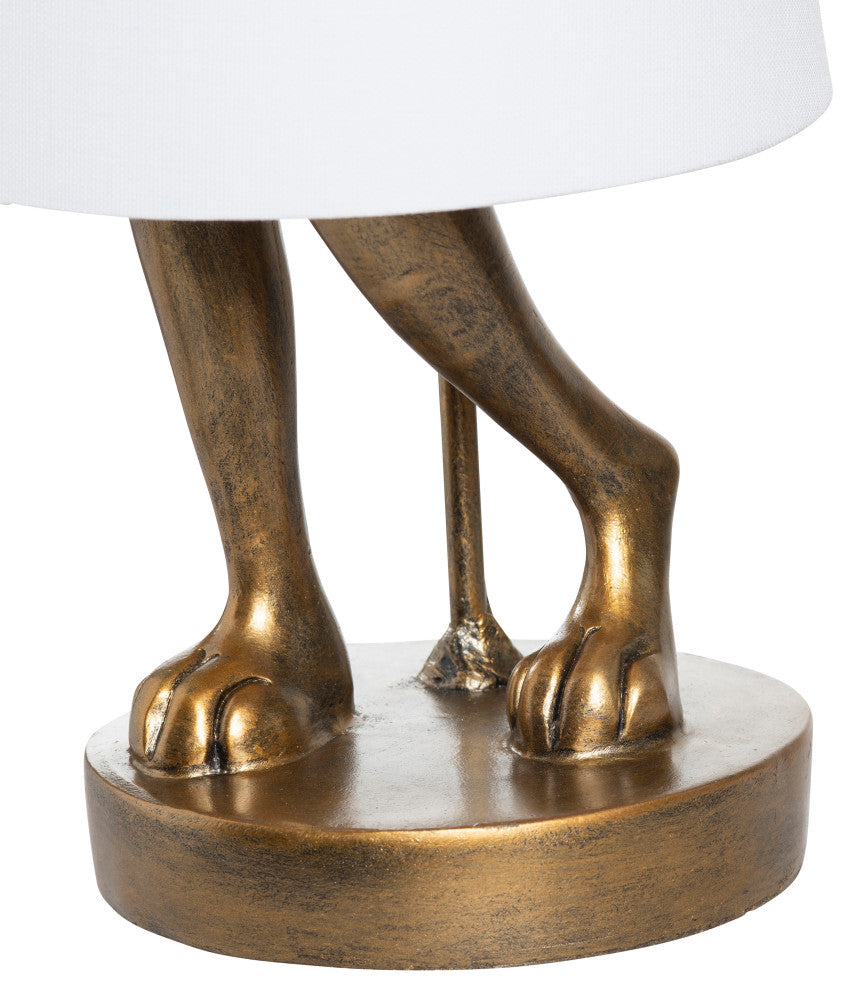 Felix Gold Rabbit Table Lamp