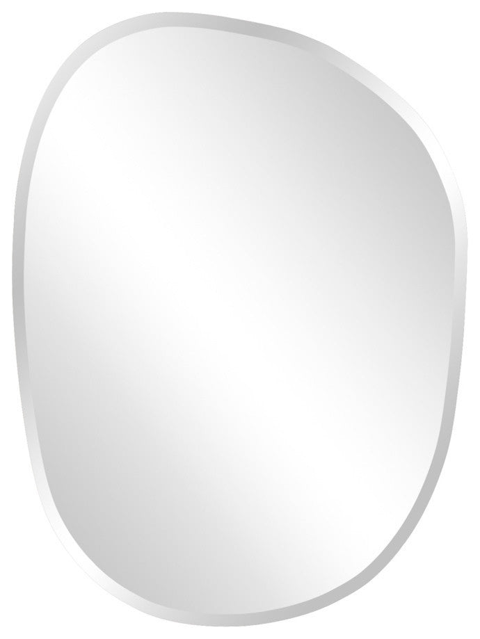 Howard Elliott Asymmetrical Frameless Mirror