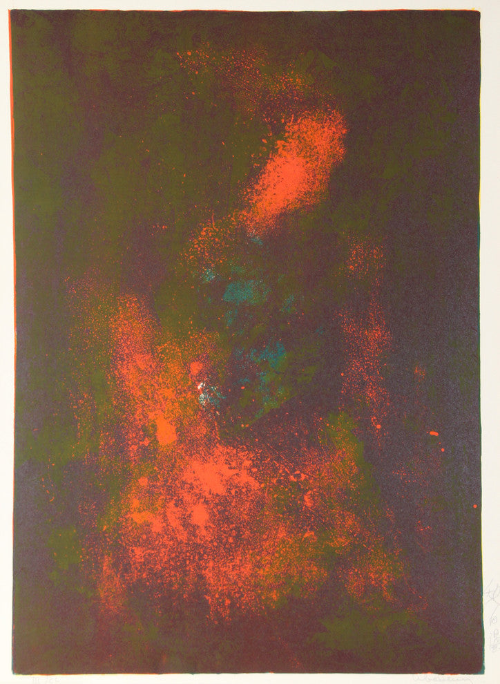 Lebadang "Nature Prays Without Words 8" Lithograph