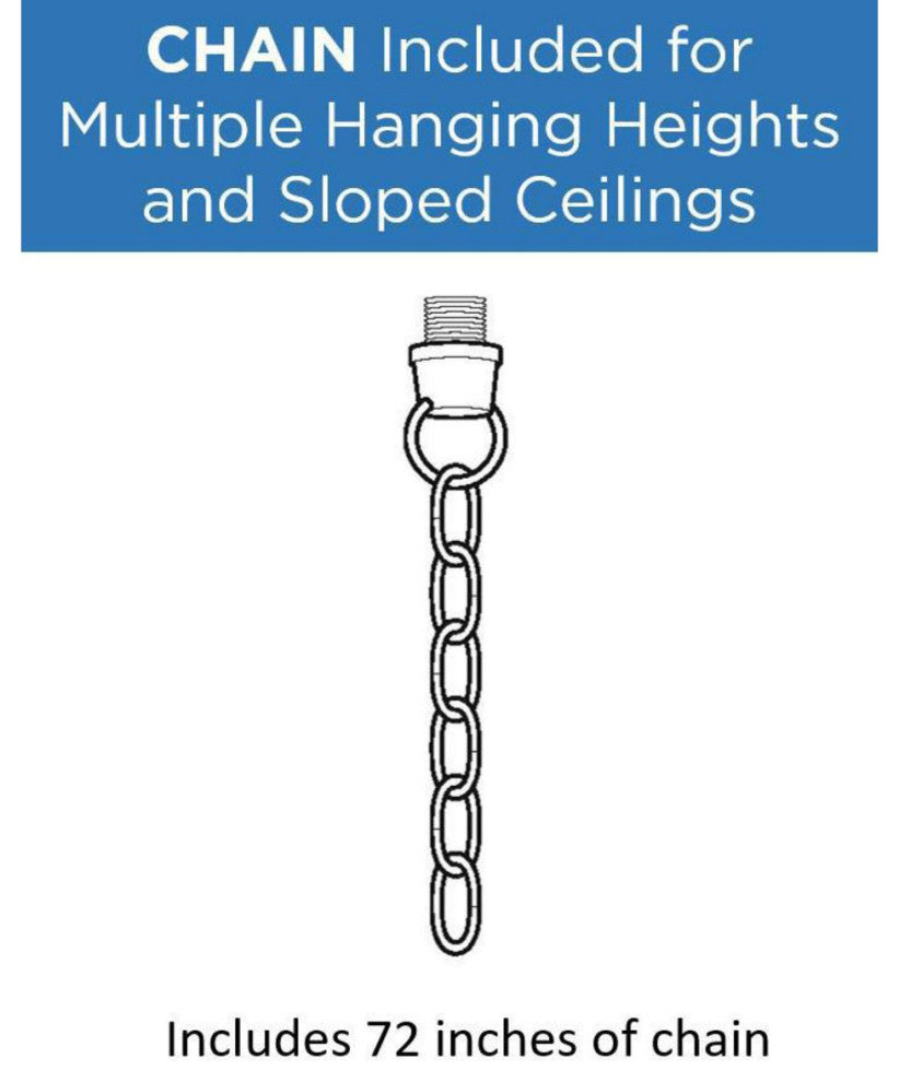 Inspire 6-Light Chandelier, Brushed Nickel