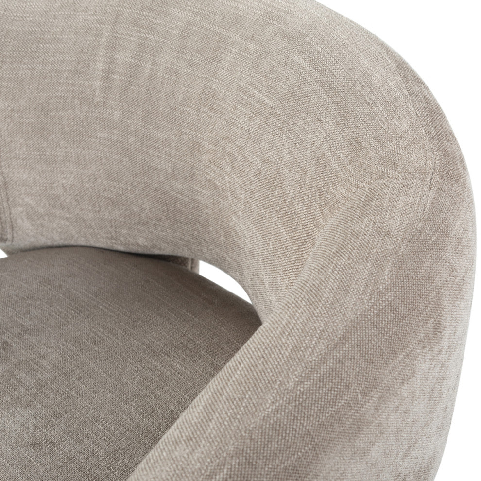 Safavieh Couture Tamlyn Accent Chair, Light Brown
