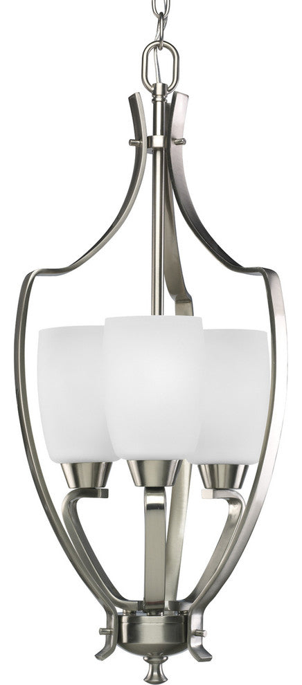 Progress Lighting 3-60W Cand Hall/Foyer, Brushed Nickel