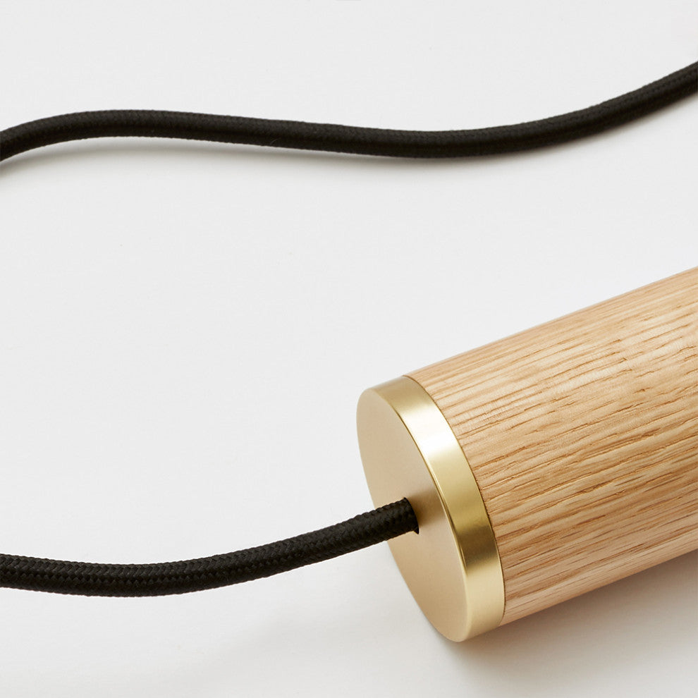 Squirell Cage With Oak Pendant