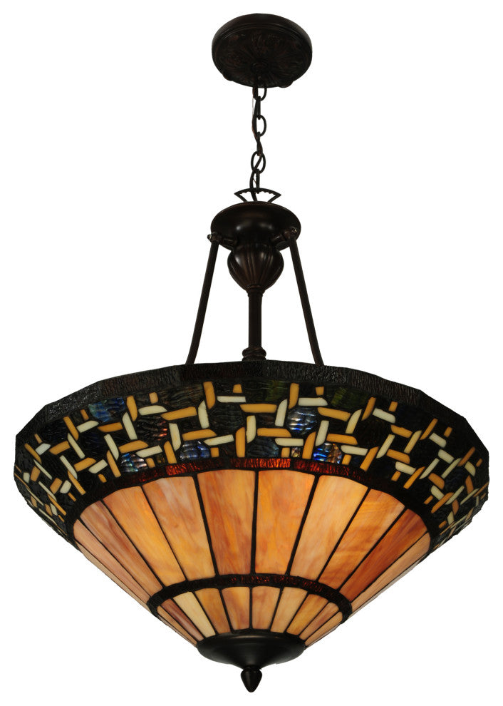 Meyda lighting 125115 20"W Ilona Inverted Pendant