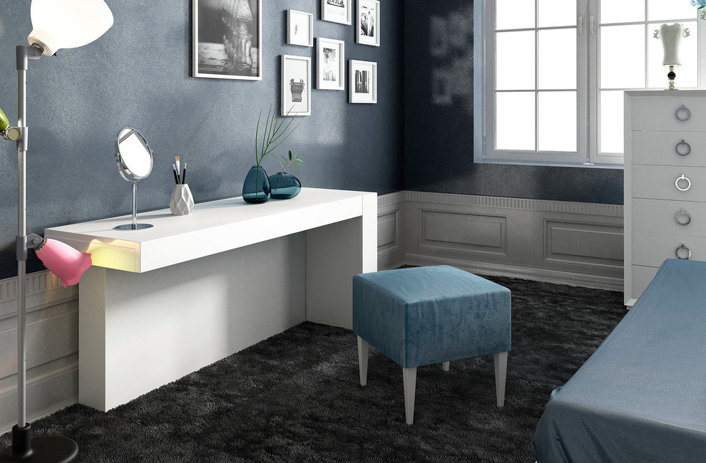 T23 Bedroom Make-up Vanity 3-Piece Set 55", Matte Finish