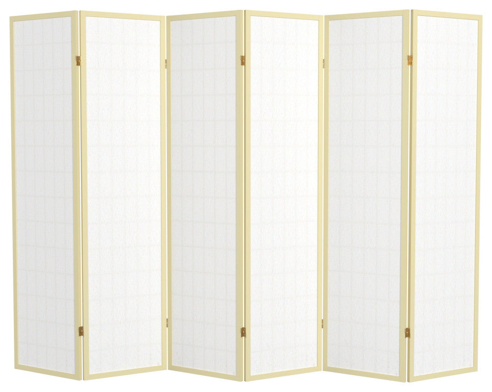6' Tall Window Pane, Special Edition, Ivory, 6 Panels