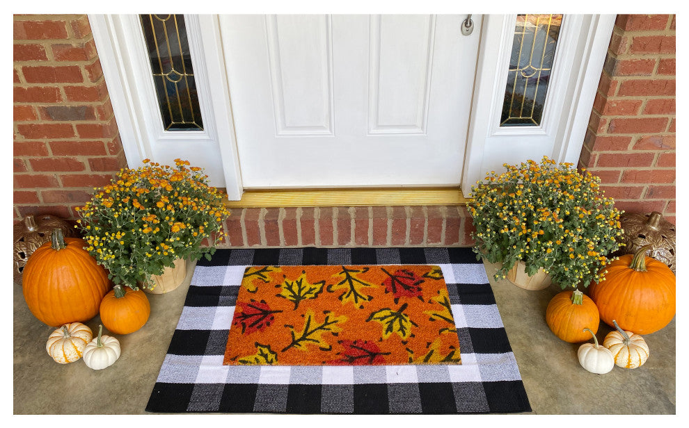 Fall Leaves Doormat
