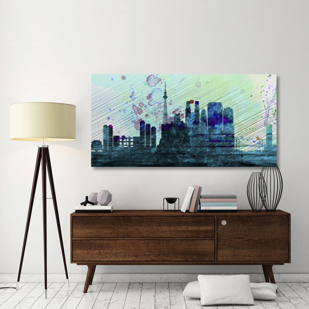 "Tokyo City Skyline" Fine Art Print