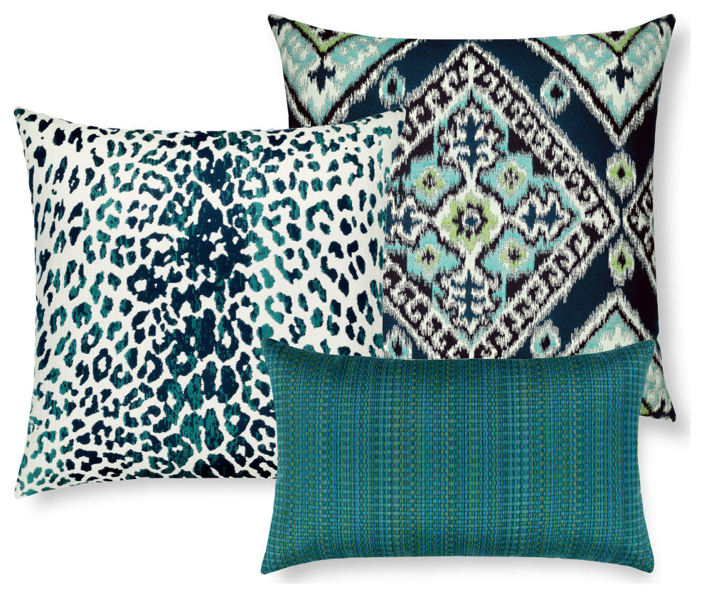 Eden Texture Lumbar Indoor/Outdoor Performance Pillow, 12"x20"