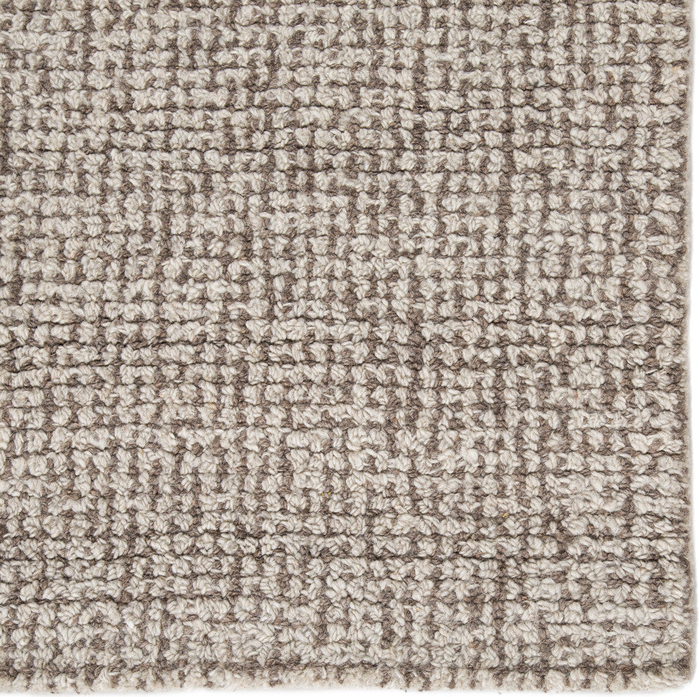 Jaipur Living Oland Handmade Abstract Gray/Light Gray Area Rug, 2'x3'