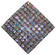 Hip To Be Square Crystal Drawer Knob, 1.5"