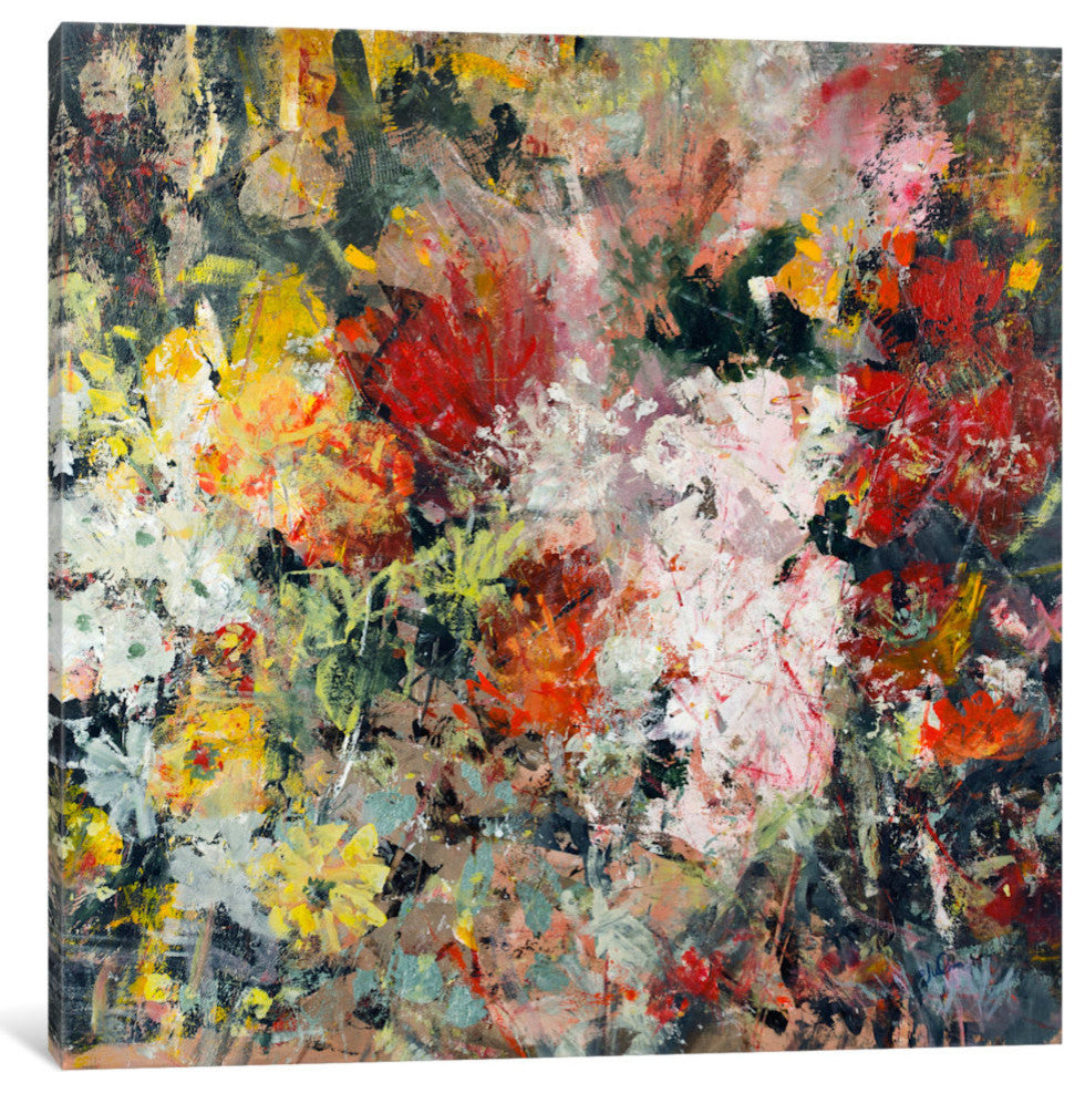 "Love Vigil" by Julian Spencer Canvas Print, 37"x37"