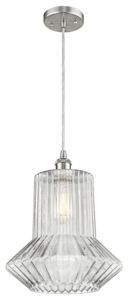 Springwater 1-Light LED Pendant, Brushed Satin Nickel