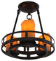 12W Barbury 3 LT Semi-Flushmount