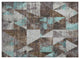 Machine Washable Indoor/Outdoor Chantille ACN1888 Chocolate 1'8" x 2'6" Rug