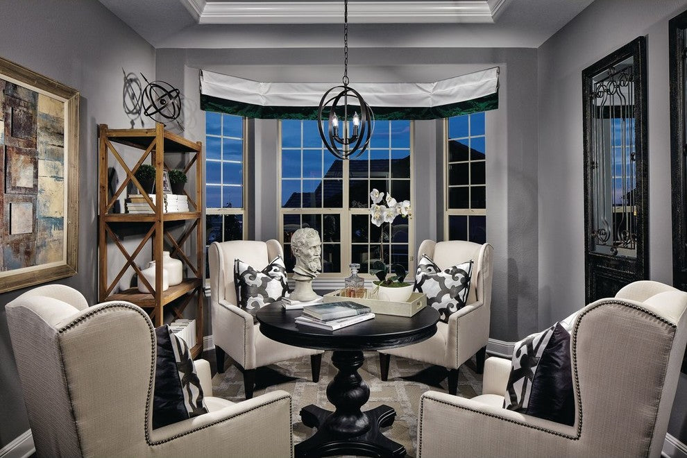 4-Light Foyer, Antique Bronze