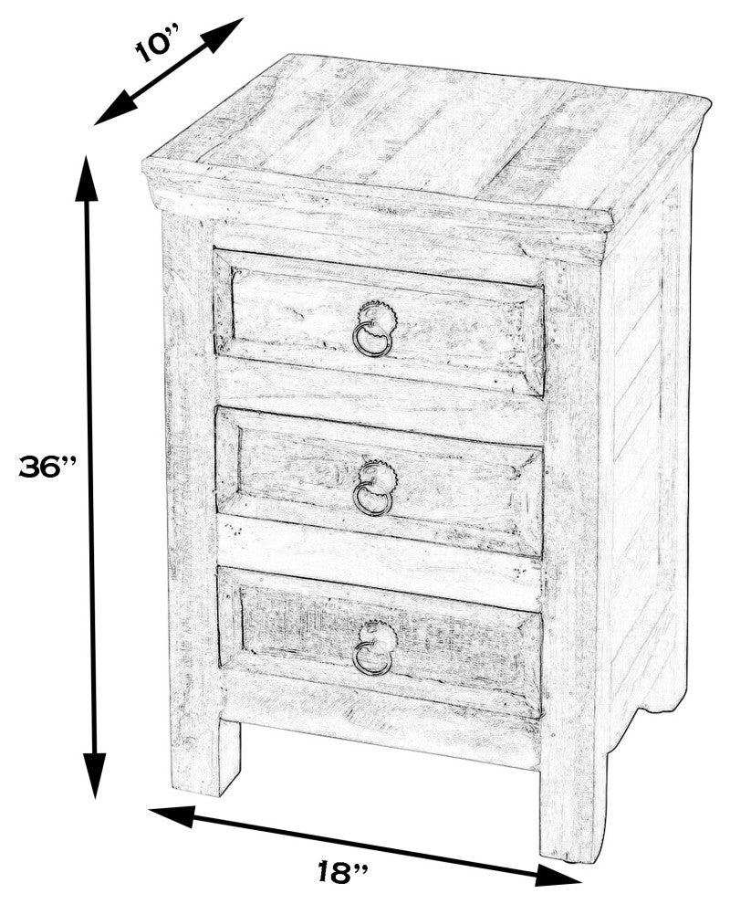 Butler Specialty Company, Arya Rustic Accent Chest, Assorted