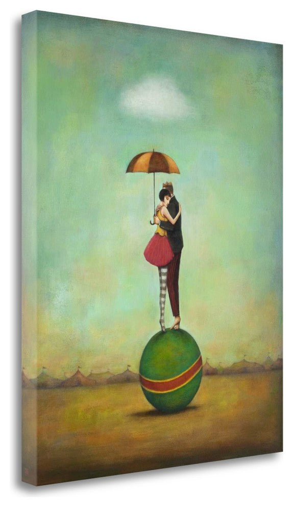 "Circus Romance" By Duy Huynh,Ready to Hang Giclee Print on Gallery Wrap Canvas