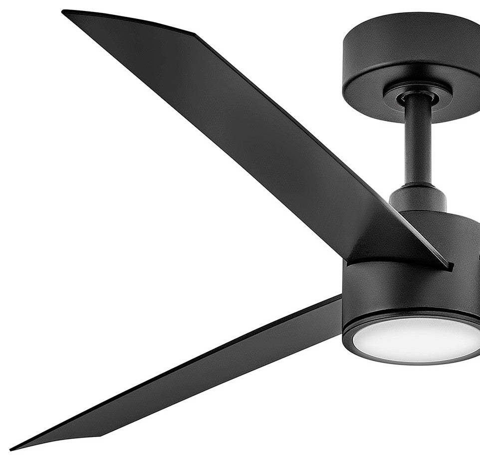 Hinkley Speck 52" Smart Fan, Matte Black