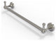 Sag Harbor 36" Towel Bar with Integrated Hooks, Satin Nickel