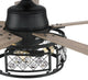 52-inch Modern Crystal Ceiling Fan With Remote