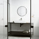 VIGO Starr 23"L x 15"W x 5"H Matte Stone Rectangular Bathroom Vessel Sink