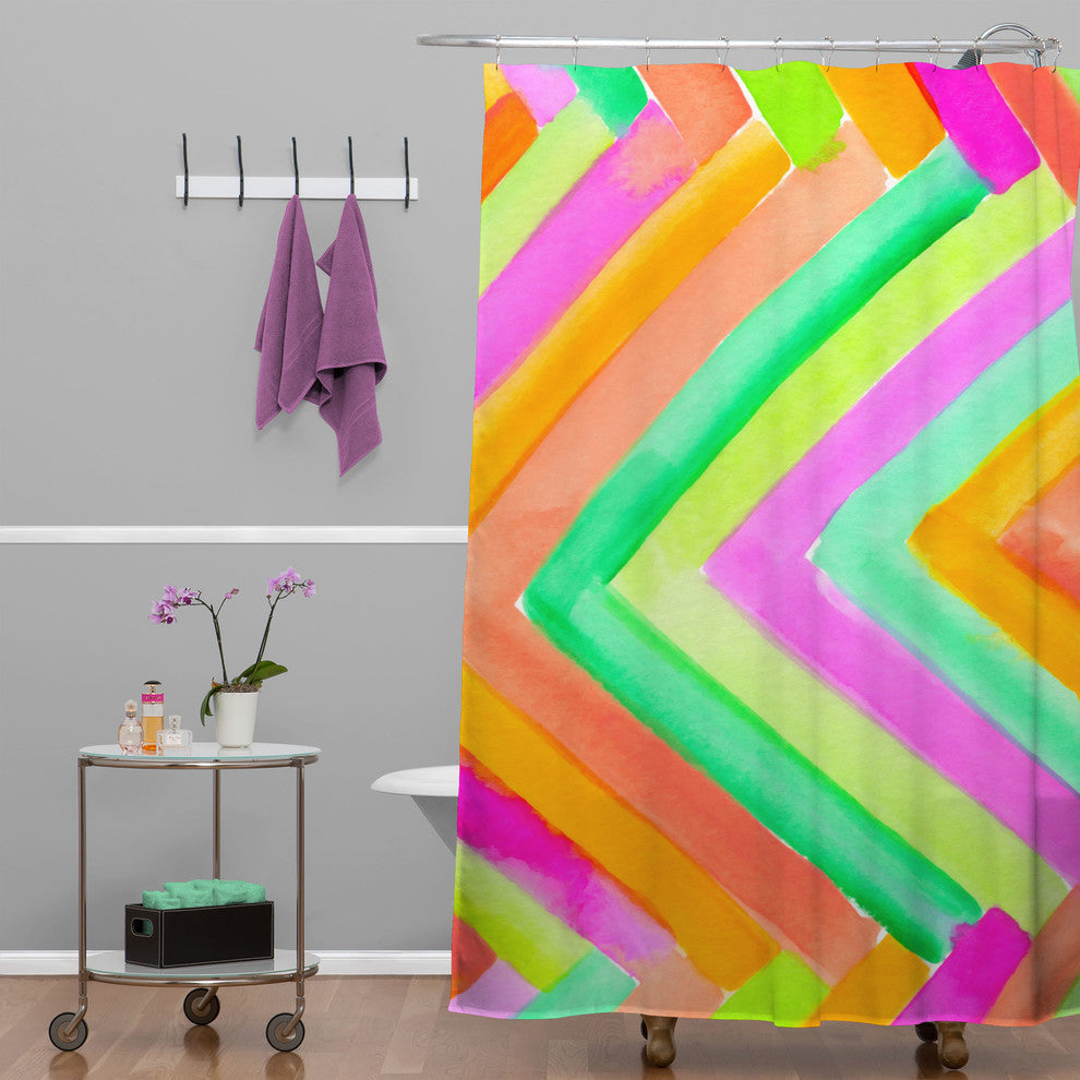 Deny Designs Rebecca Allen Summer Stays Shower Curtain