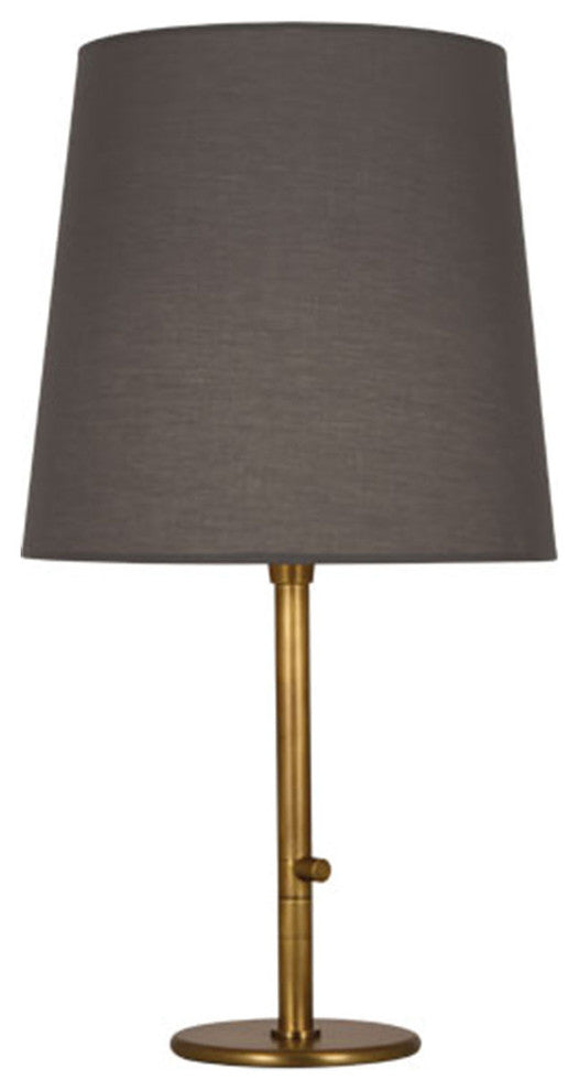 Robert Abbey 2800 One Light Table Lamp Rico Espinet Buster Aged Brass