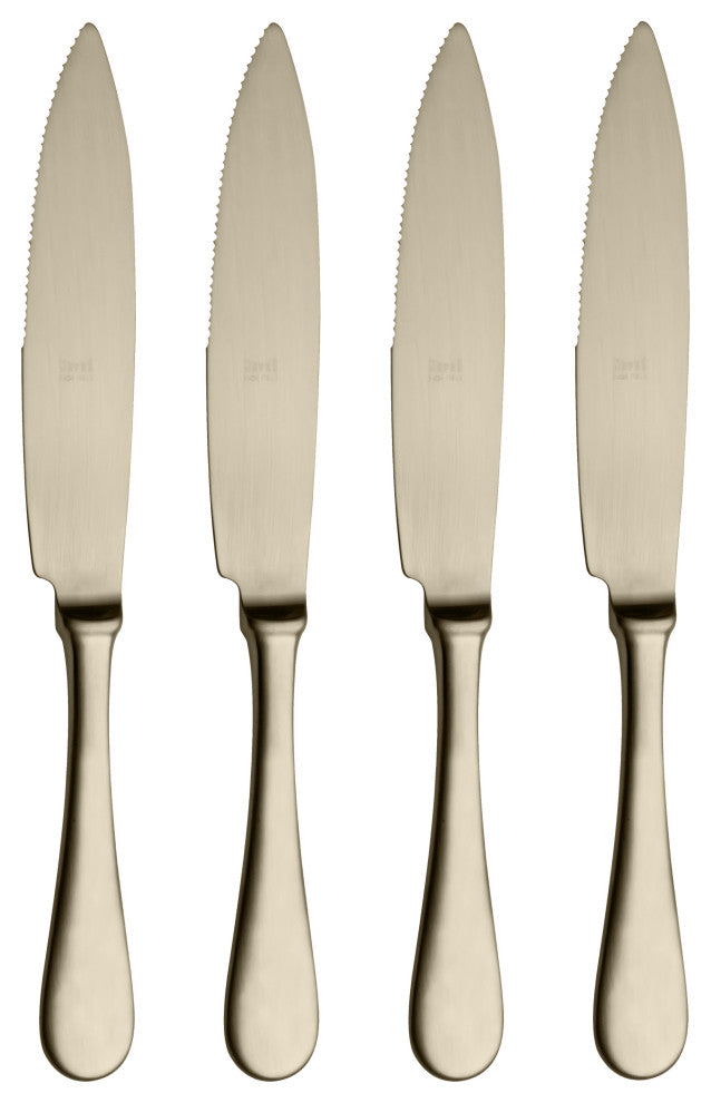Steak Knife Set 4-Piece Set, Ice Champagne