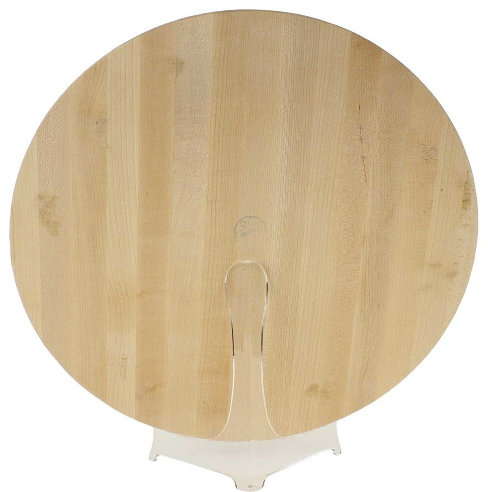 16"OD x 1 1/8"P Carved Traditional Ceiling Medallion, Red Oak