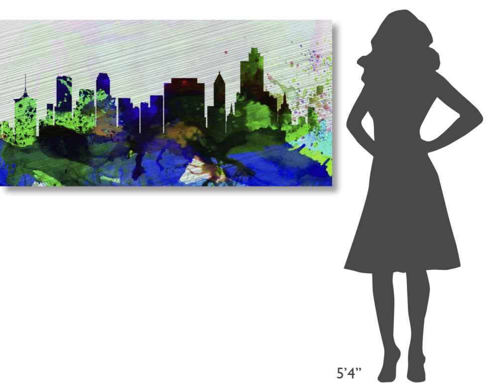 "Tulsa City Skyline" Fine Art Print