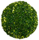 Lavish Lime Green Fully Sequined and Beaded Christmas Ball Ornament, 4.25"