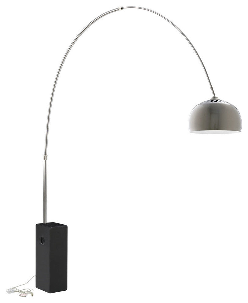 Modern Contemporary Living Room Cube Floor Lamp Black