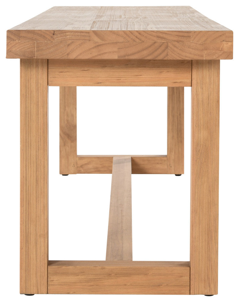 Fenmore Dining Bench Natural by Kosas Home