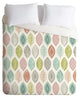 Deny Designs Wendy Kendall Leaf Pod Duvet Cover - Lightweight