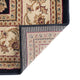 Gabrielle Traditional Oriental Black Rectangle Area Rug, 5'x7'