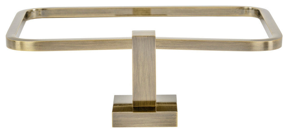 Italia Capri Towel Ring, Bronze